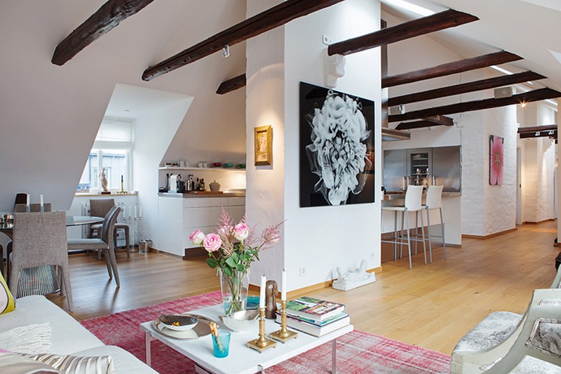 Live Beautifully In A Scandinavian Loft With Two Terraces - Stockholm, Sweden