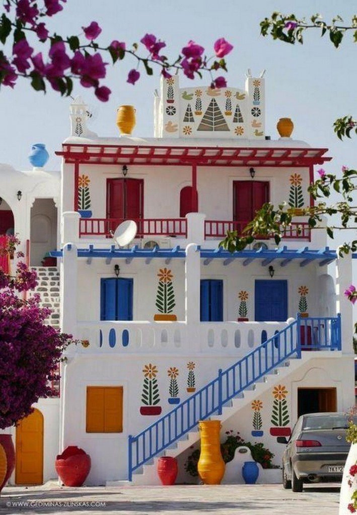 Ornate House - Mykonos Greece