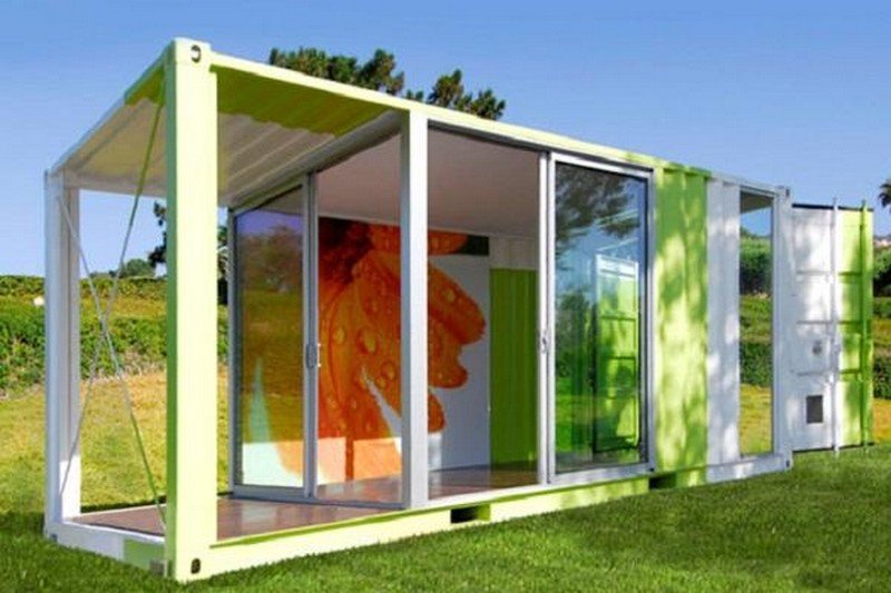 Shipping Container Garden Room