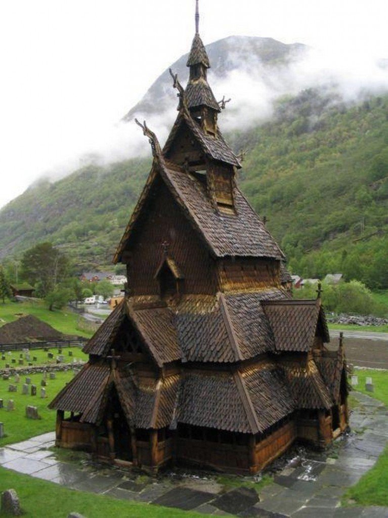 Borgund Stave Church - Lærdal, Norway