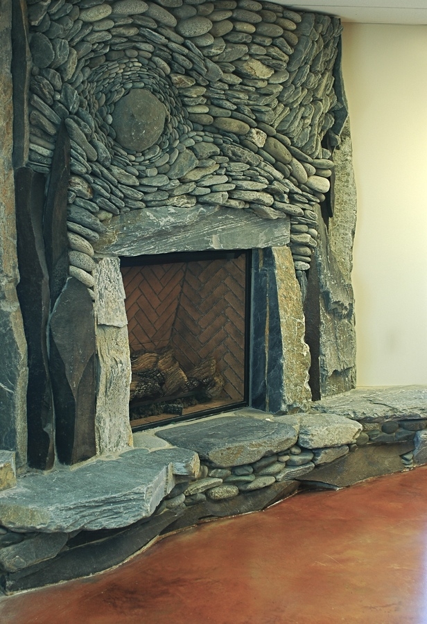 Fireplace by Anreas Kunert - The Ancient Art of Stone