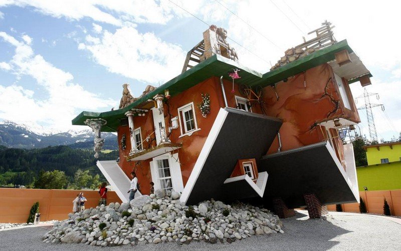 Built Upside Down by Polish architects Irek Glowacki and Marek Rozanski - Western Austrian