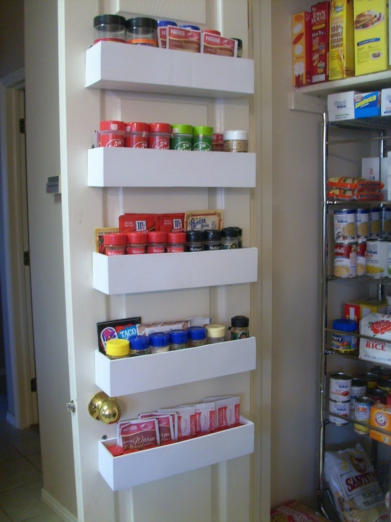 13. DIY Pantry Door Spice Racks - The Owner-Builder Network