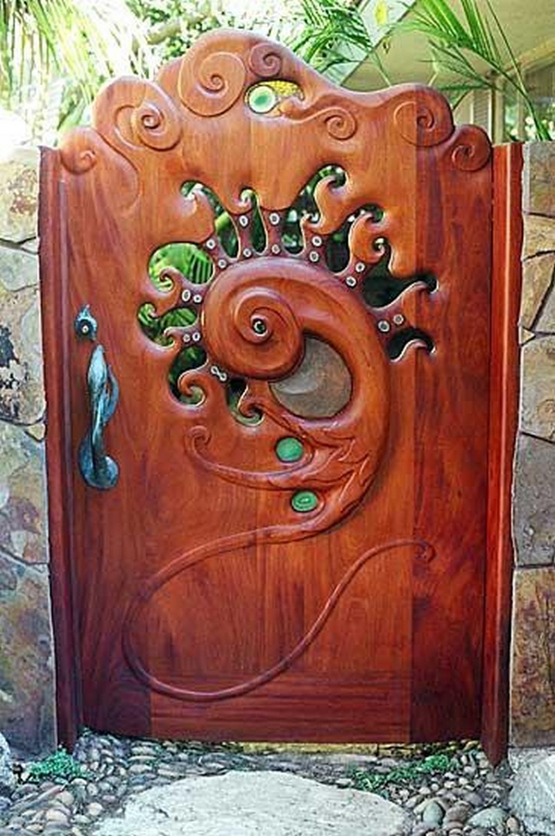 Wooden Gate And Whimsical Designs | Joy Studio Design ...