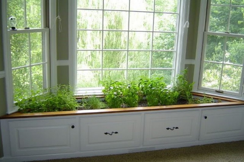 Window Seat Planter - GR Baker Construction