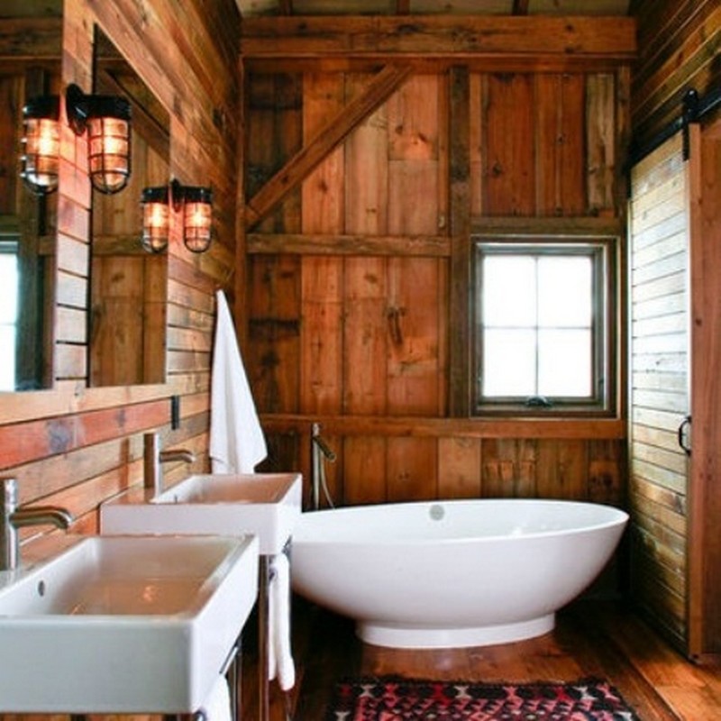 Rustic Bathroom - Chicago by Northworks