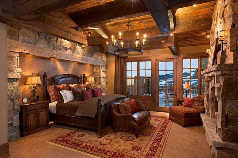 Cozy Country Barn Home Interiors Rustic Bedrooms The Owner Builder Network