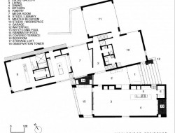 Three Stones House - First Floor Plan