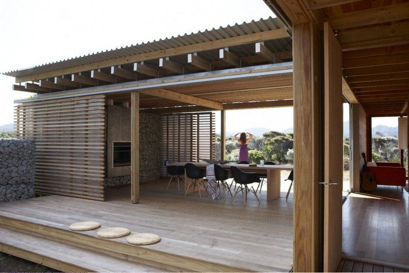 Timms Bach, Beach Shelter - Auckland, New Zealand