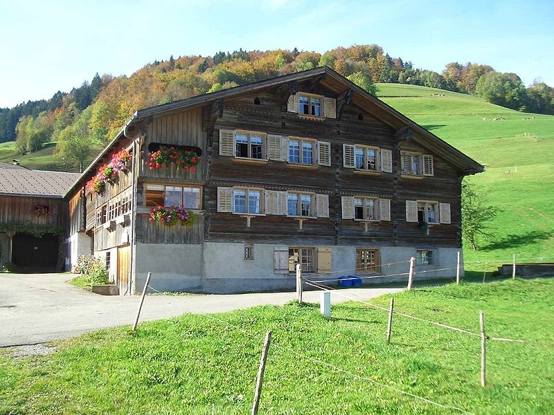 A traditional Bregenzerwaldhaus