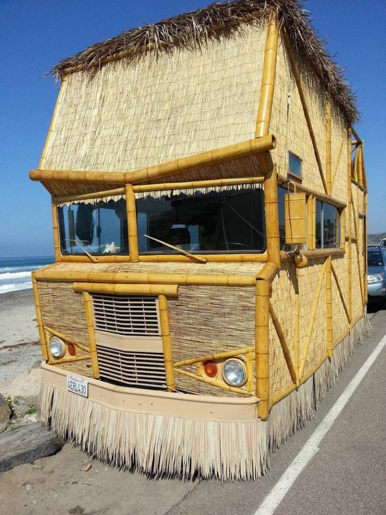 When mobile home and bamboo home meet...
