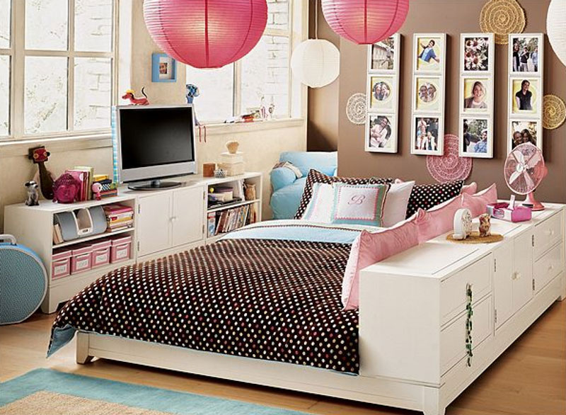 Cute Bedroom Teenage Girls Bedroom