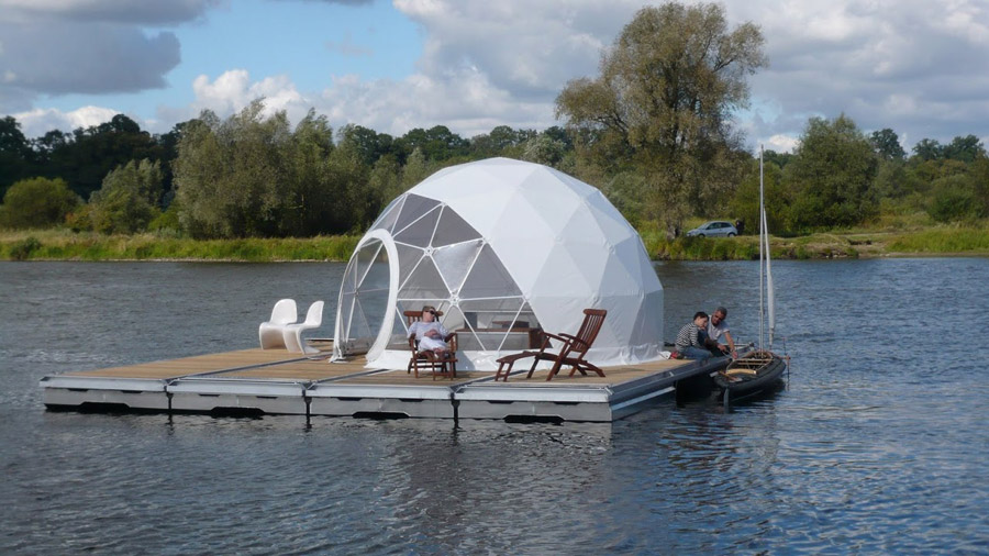 The Floating Dome By Zendome Berlin Germany The Owner Builder Network