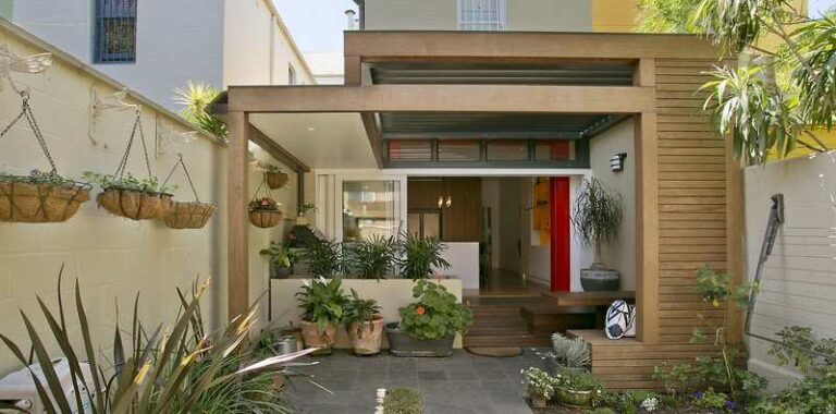 Surrey Hills Terrace - letting in the light and air...