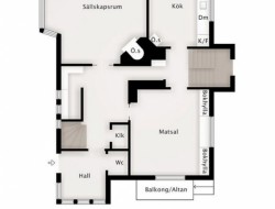 Villa Alfhem - Entreplan