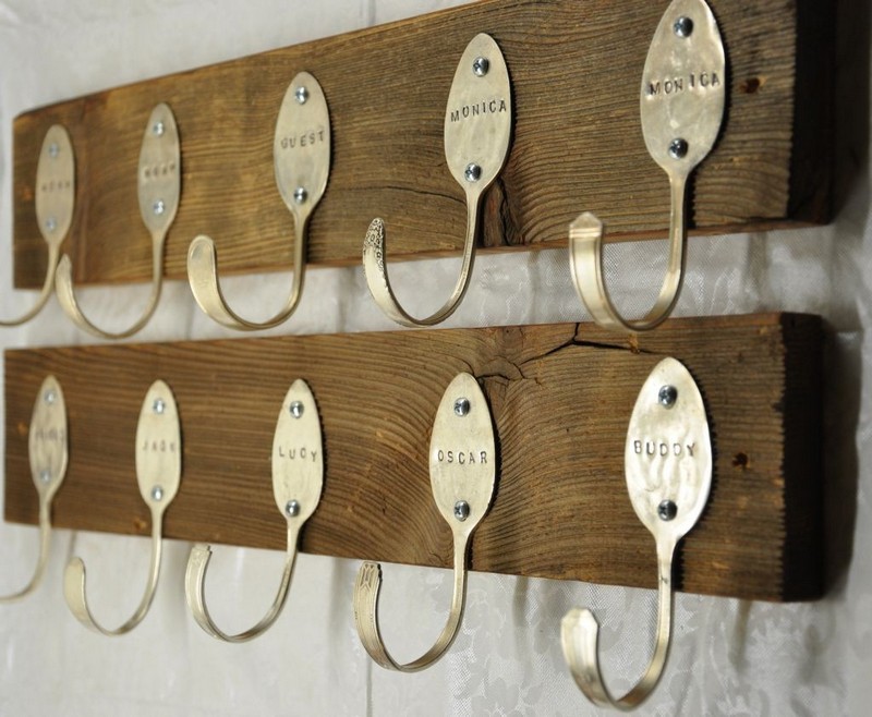 10 Creative Coat Hooks Ideas