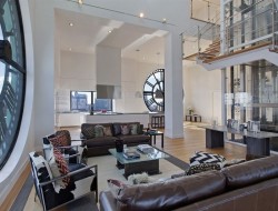 An Old Clock Tower Converted Into a Penthouse - Brooklyn, New York