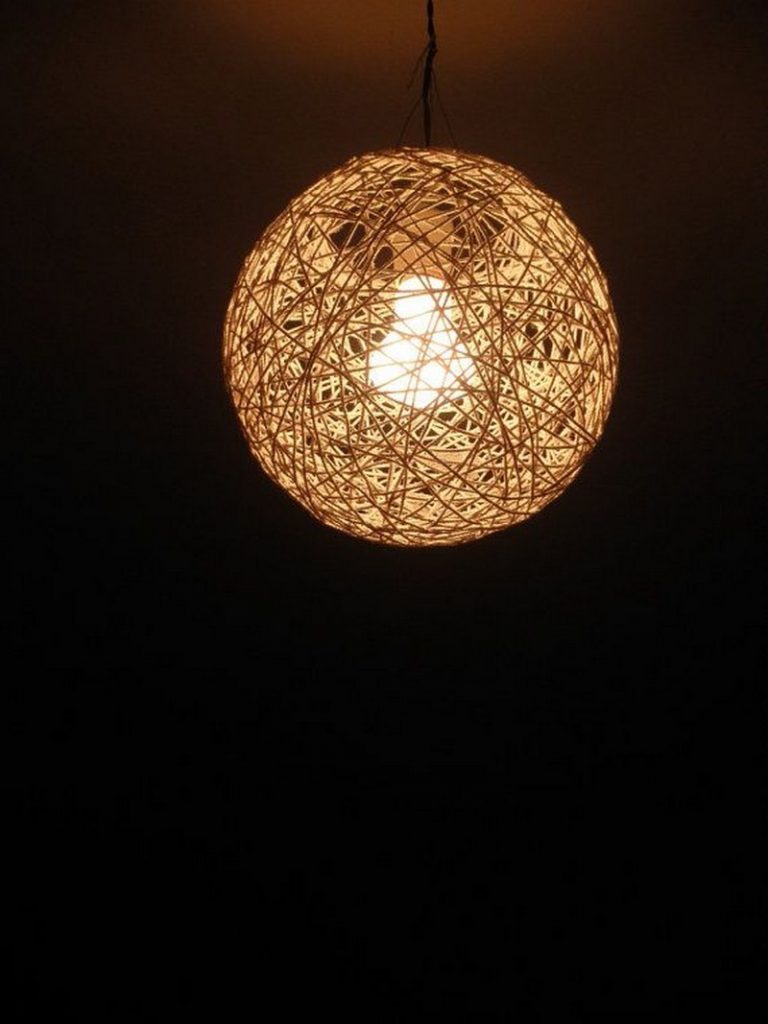 Hemp Pendant Lamp Examples