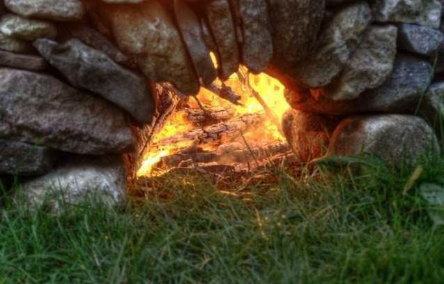 The Ring of Fire is vented to draw air in beneath the fire. The effectiveness is obvious. Where will you build yours?