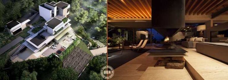 MZ House - concrete, stone, timber and views...