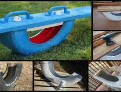 DIY Tire See Saw - The Owner-Builder Network