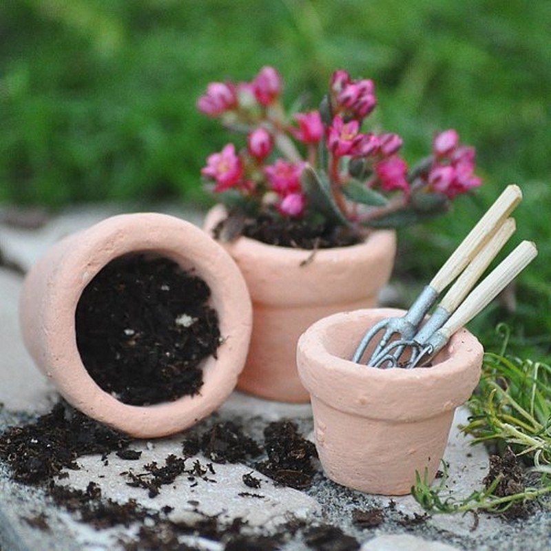 Fairy Garden Accessories - Pots