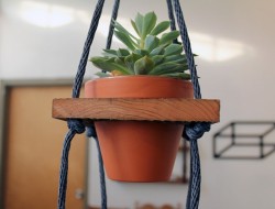 DIY Tiered Hanging Pots