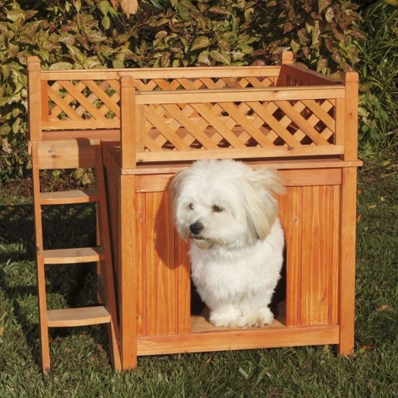 Dog House with Viewing Deck - on special now at http://amzn.to/1akqbEh