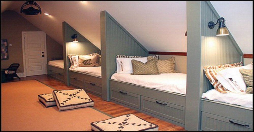 If you're lucky enough to have convertible attic space, then this is a great way to use it.