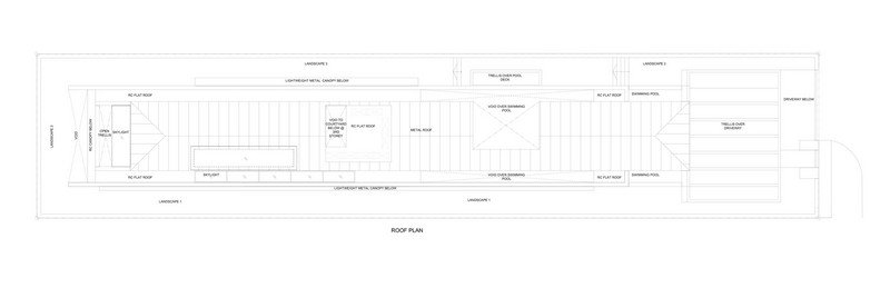 Jln Angin Laut - Roof Floor Plan