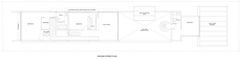 Jln Angin Laut - Second Floor Plan