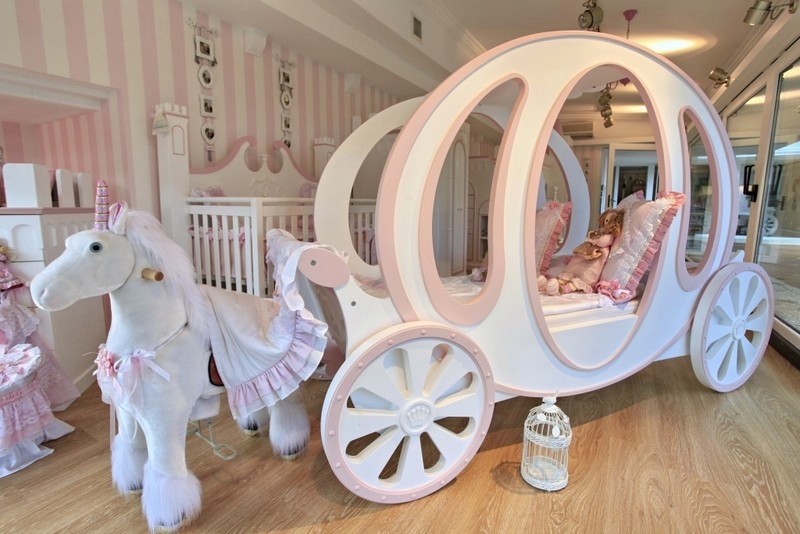 On the one hand it's an extreme extravagance sitting at the bleeding edge of consumerism. On the other, how long is a child a child? Do you have a princess in your life who would love this bed? How long before she wants a Barbie Bed instead?