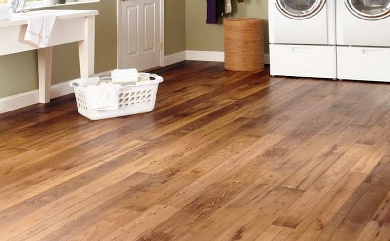 Sheet vinyl flooring is best laid by a professional