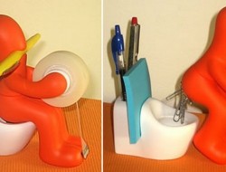 The Butt Station Desk Accessory Holder - Clip Holder