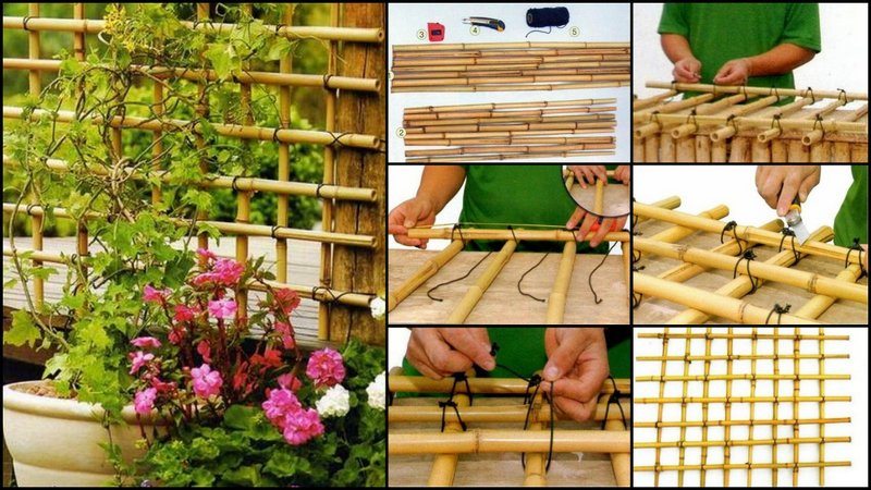 DIY Bamboo Trellis The OwnerBuilder Network