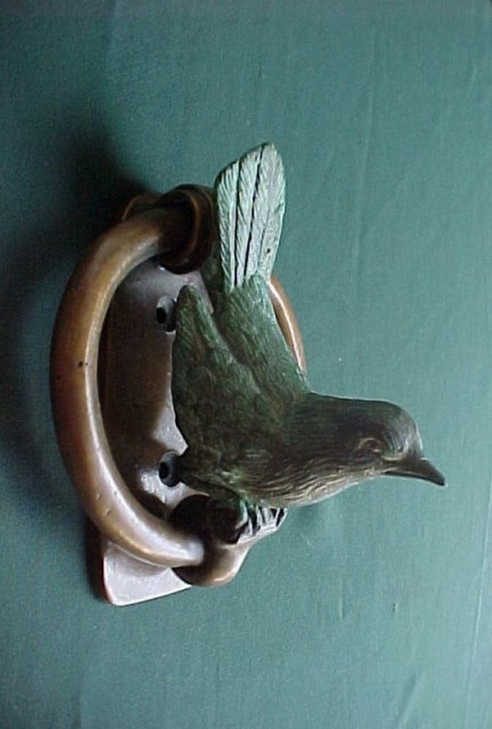 Metal Bird Door Knocker