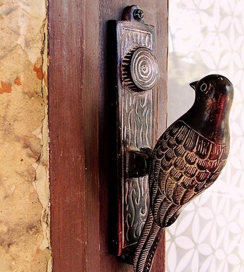 Metal Bird Door Knocker