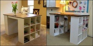 3 Easy Steps To Build Your DIY Bookshelf Craft Table - The Owner ...