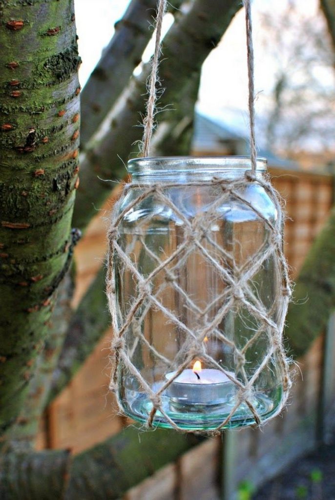 DIY Mason Jar Lanterns