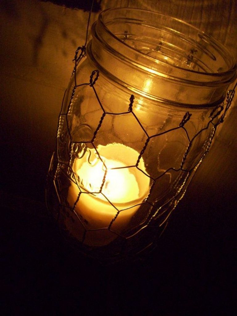 DIY Mason Jar Lanterns