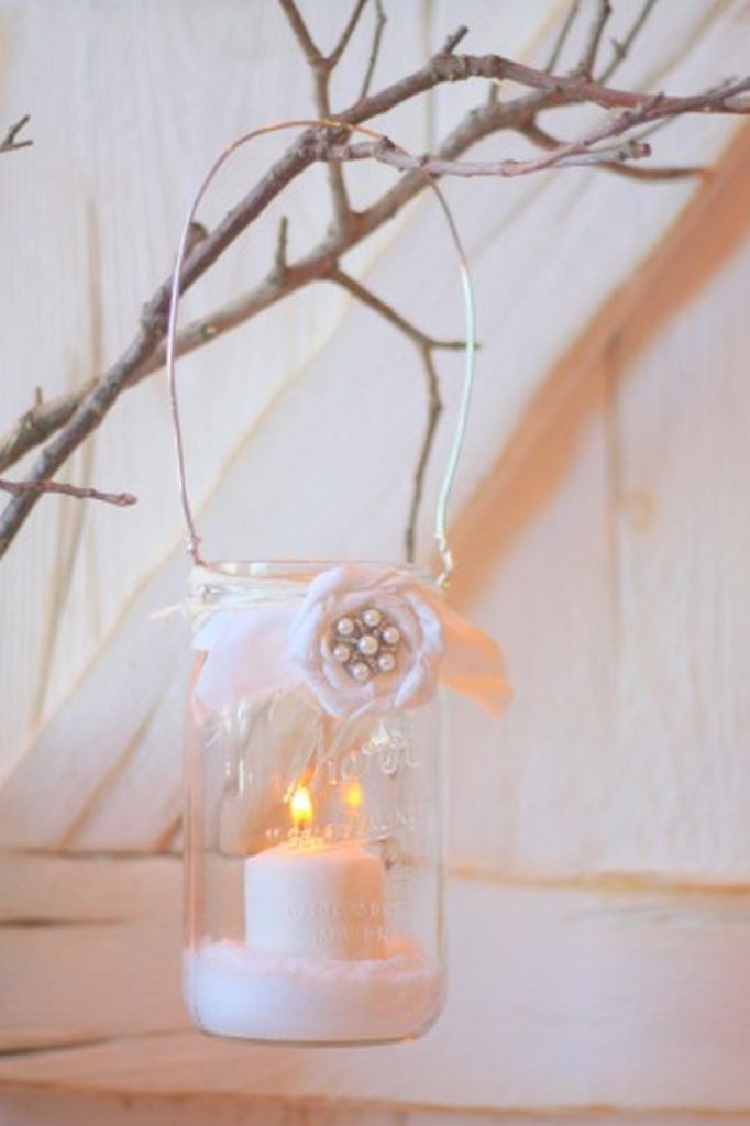DIY Mason Jar Lanterns