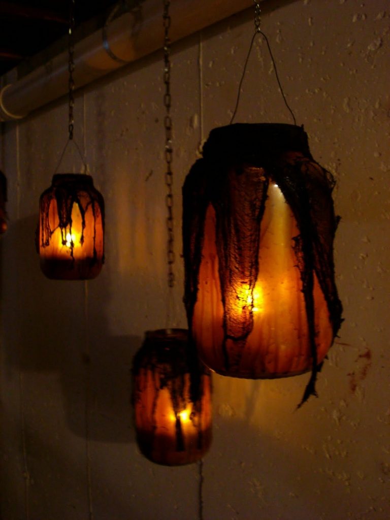 DIY Mason Jar Lanterns