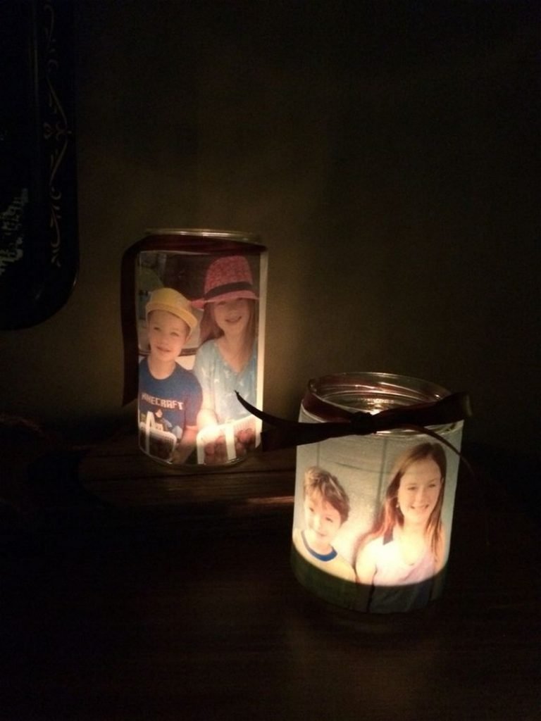 DIY Photo Luminaries