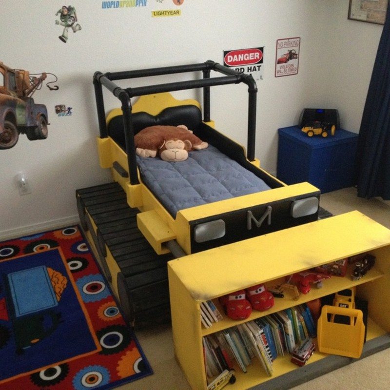 truck bed kids bed