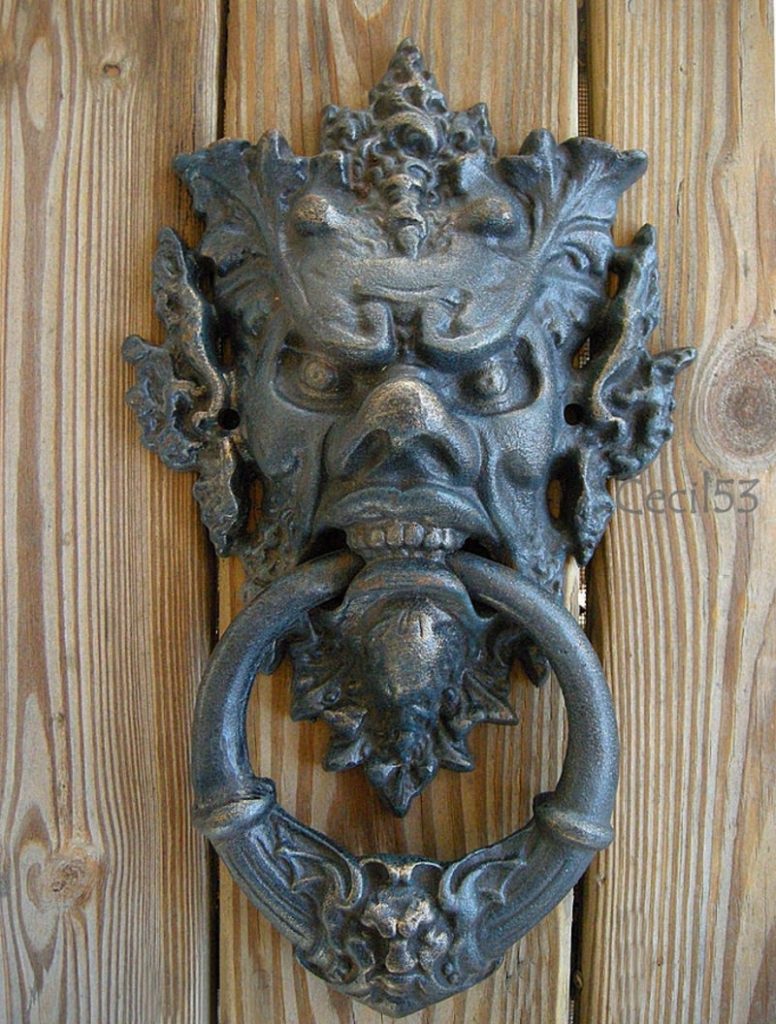 Greenman Door Knocker