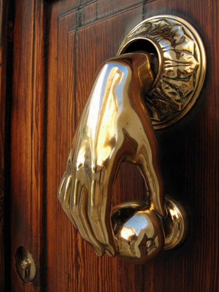 Victorian Hand Door Knocker