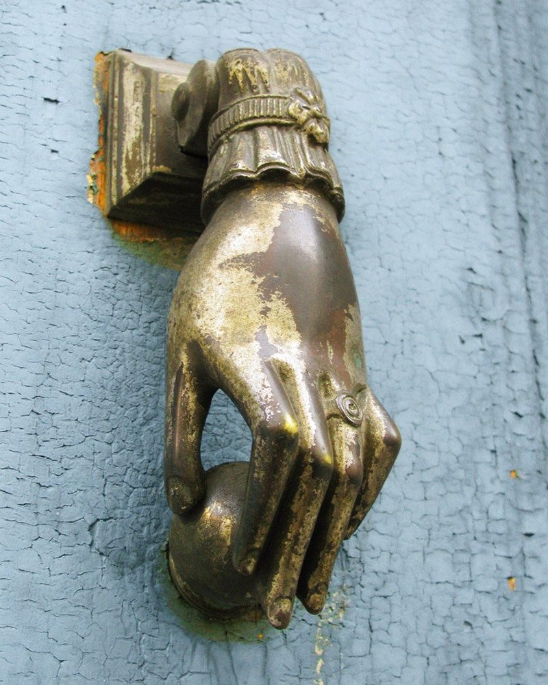 Victorian Hand Door Knocker