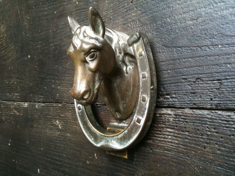 Horse Head Door Knocker