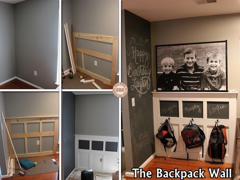 Creative Ways On How To Build A Backpack Station For Your Kids