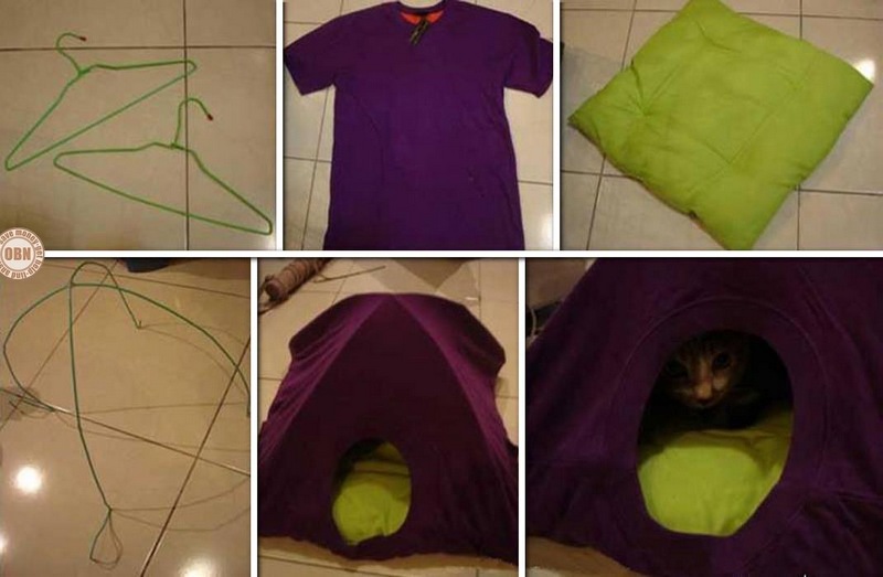 1 Awesome DIY Cat Tent